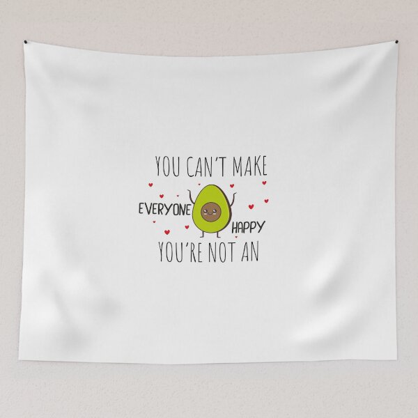Item preview, Funny Avocado Gift Idea / You Can't Make Everyone Happy You're Not An Avocado designed and sold by Run to Creations.