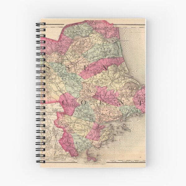 Item preview, Vintage Essex County MA (1871) designed and sold by BravuraMedia.