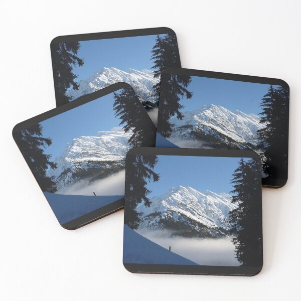 Item preview, Hermoso paisaje de montaña con niebla designed and sold by Nt67.