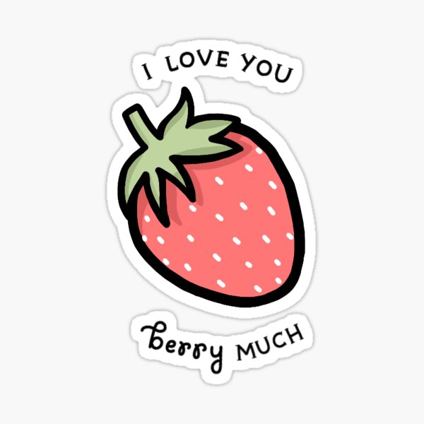 Strawberry Love Sticker Pack