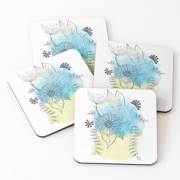 Item preview, Abstract Floral Design designed and sold by BlueTulip20.