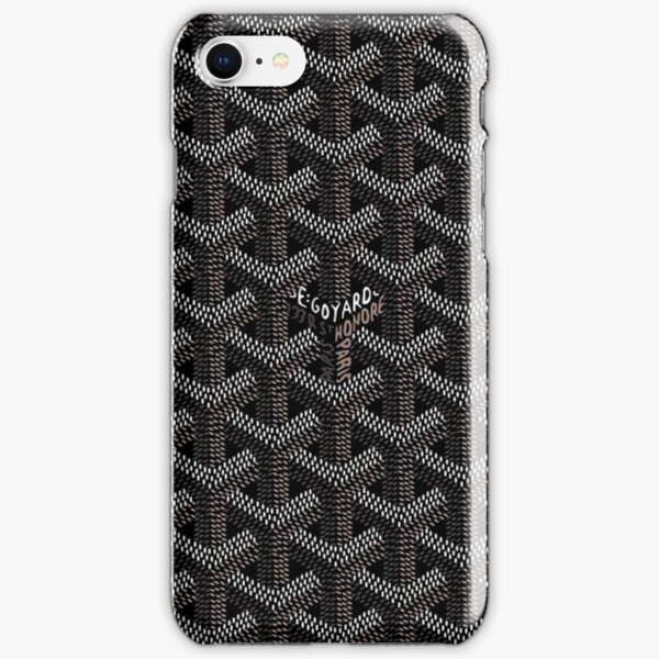 black goyard black iPhone Snap Case