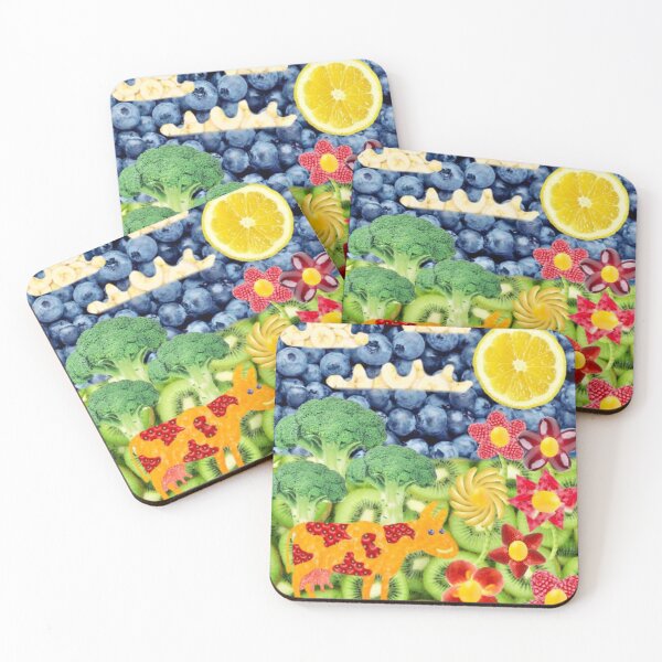 Item preview, Abstract Fruit Landscape designed and sold by RiaBubble.