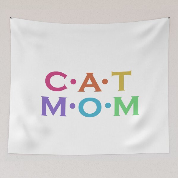 Item preview, Cat mom designed and sold by Catsloversdotme.