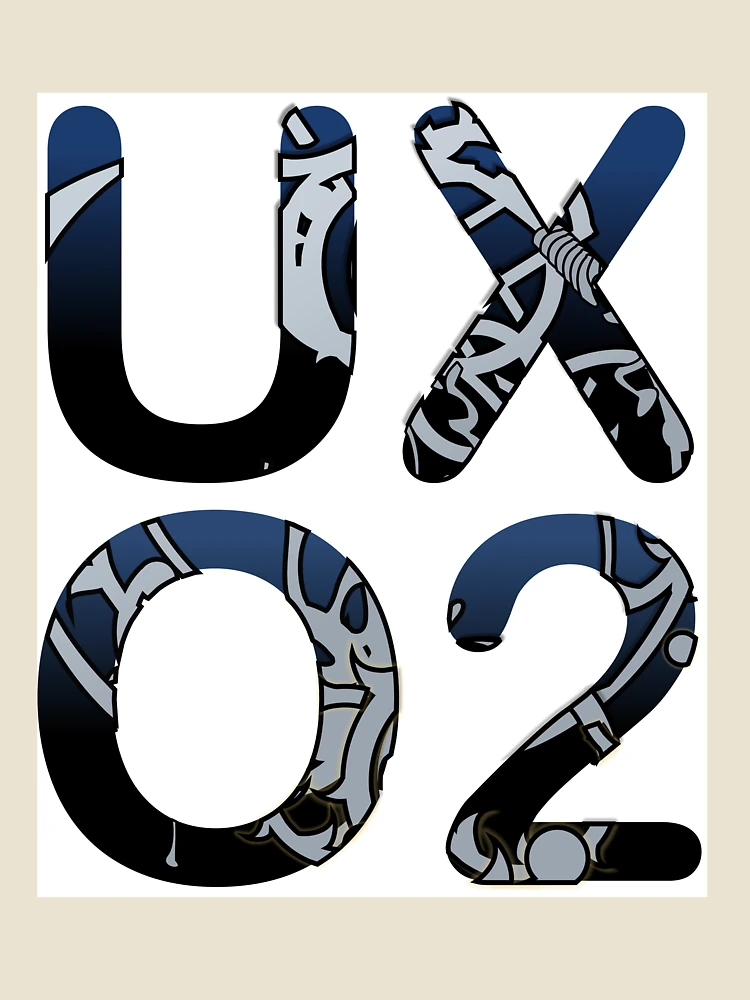 Aperçu 4 sur 4. T-shirt décontracté avec l'œuvre  UXO2 créée et vendue par UXO2.