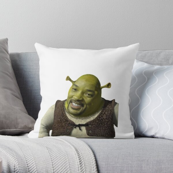 "Will shrek " Throw Pillow by basil479 | Redbubble