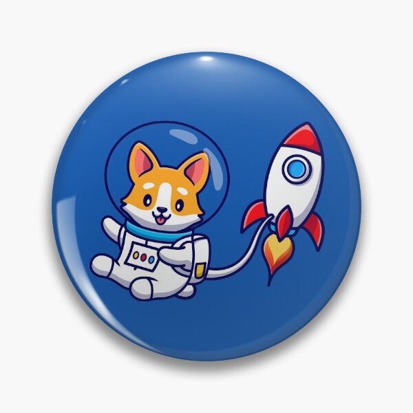 Artikelvorschau, Weltraum Corgi entworfen und verkauft von machmigo.