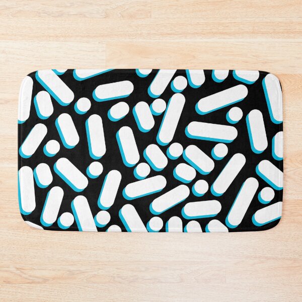 Item preview, Retro Bac - White Bacteria designed and sold by QuarterMoon.