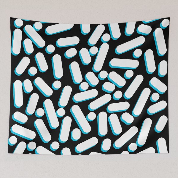 Item preview, Retro Bac - White Bacteria designed and sold by QuarterMoon.