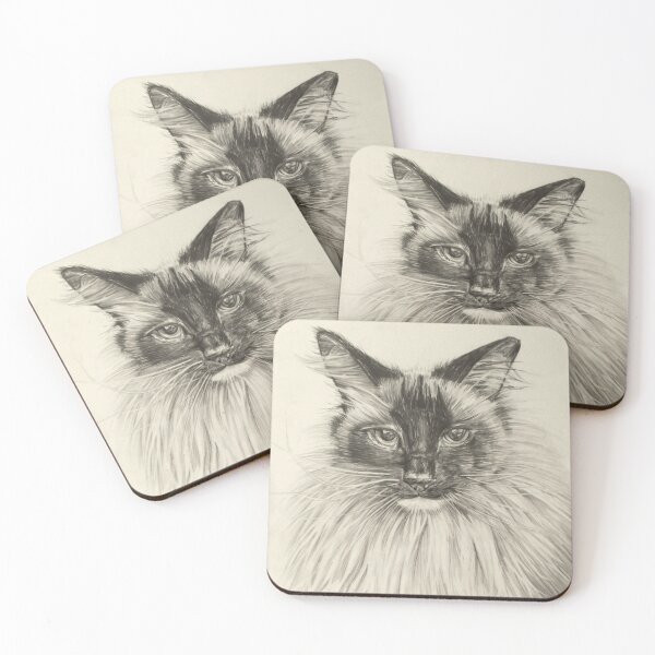 Item preview, The Birman Cat designed and sold by redmaidenart.