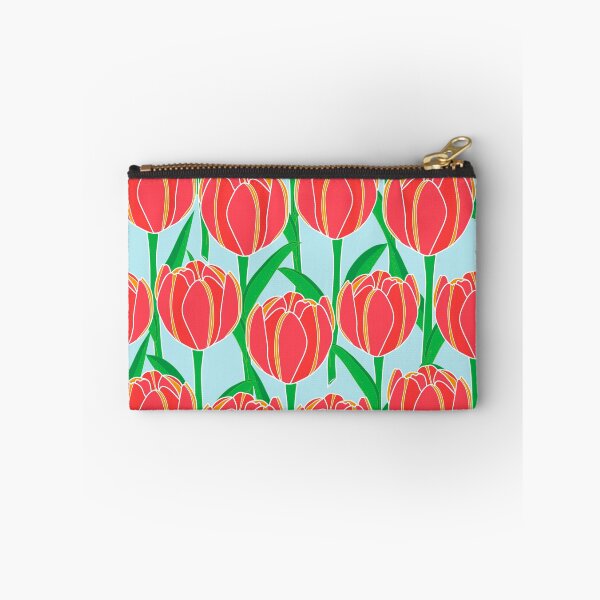 Item preview, Dense Red tulips field pattern.  designed and sold by The Pattern Mill.