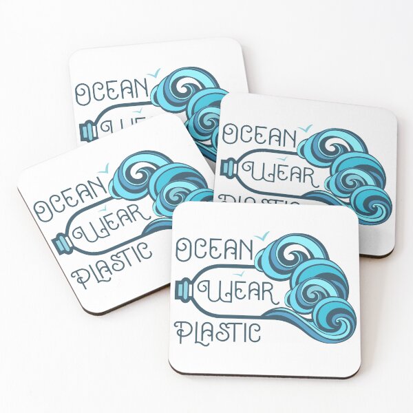 Item preview, Ocean Wear Plastic; designed and sold by StickerApe.