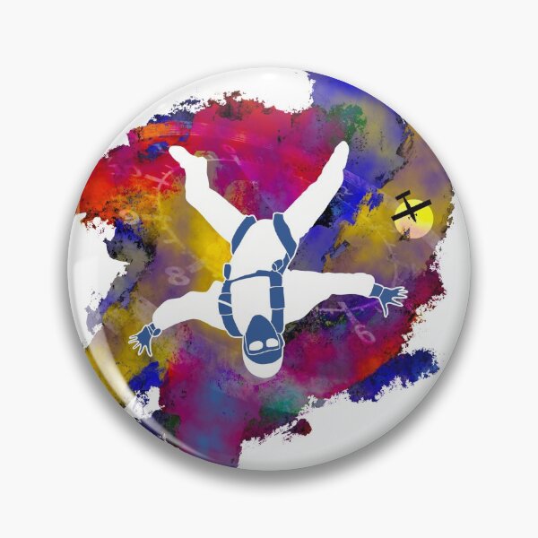 Item preview, Solo Freeflyer with Altimeter graphic designed and sold by FatSlugDesigns.