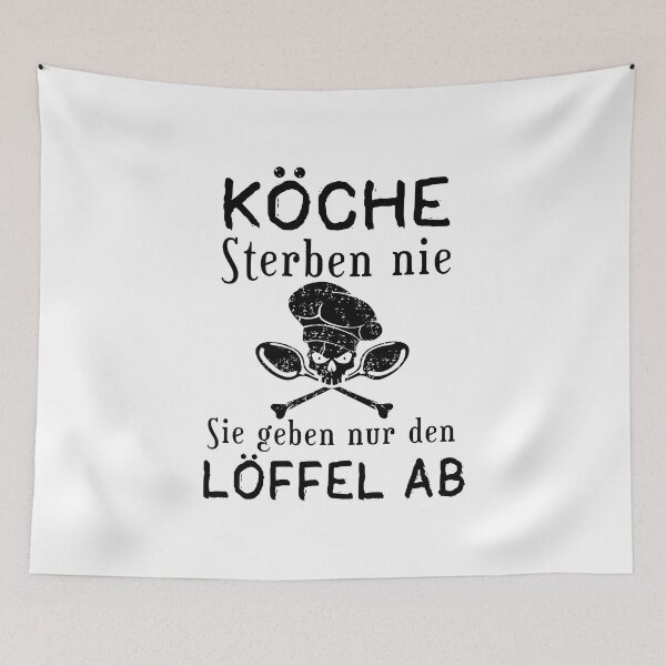 Artikelvorschau, Köche sterben nie, sie geben den Löffel ab entworfen und verkauft von gideonm.