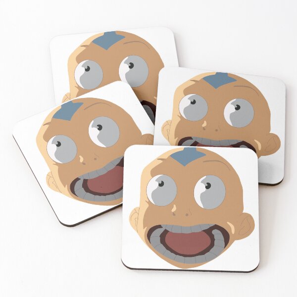 Item preview, Avatar the Last Airbender Funny Aang Face designed and sold by MillerDesigns.