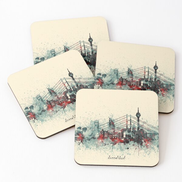 Item preview, dusseldorf skyline designed and sold by BekimART2.