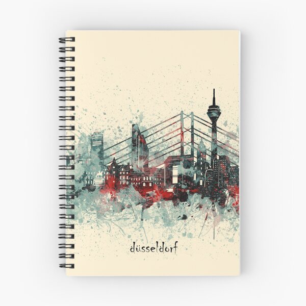 Item preview, dusseldorf skyline designed and sold by BekimART2.