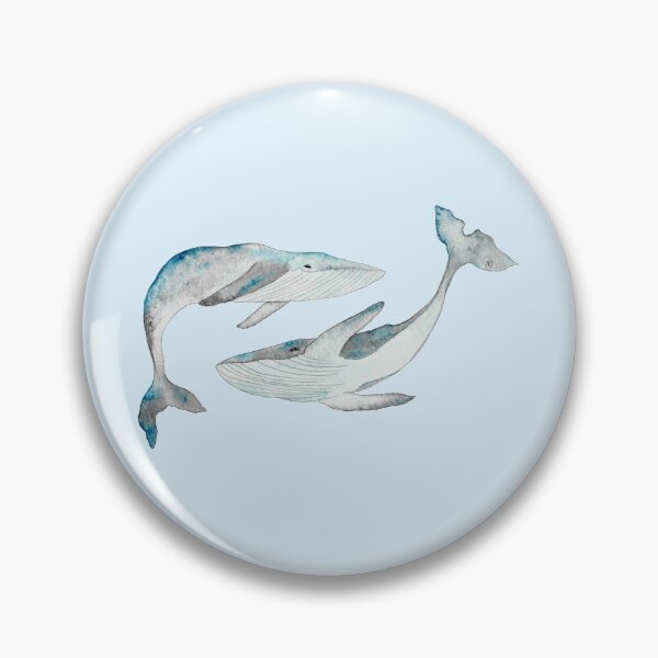 Item preview, Dancing Whales designed and sold by María Casas Watercolour Designs.