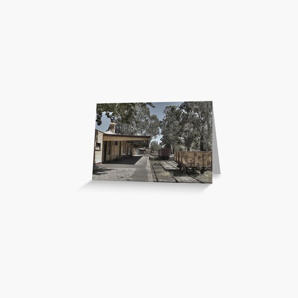 Item preview, Healsville Railway Station designed and sold by Colin  Ewington.