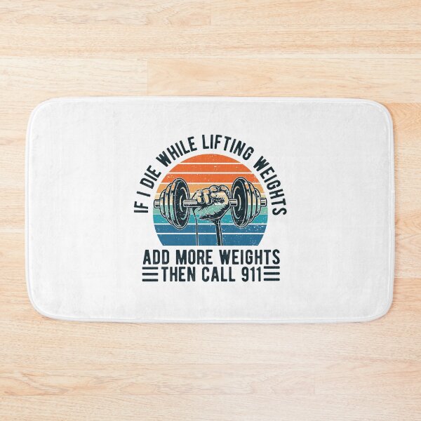 Item preview, Weight Lifting if i die while lifting weights , fitness lover,gym,fitness gym,fitness,weight lifting weightlifting designed and sold by CodingForTech.