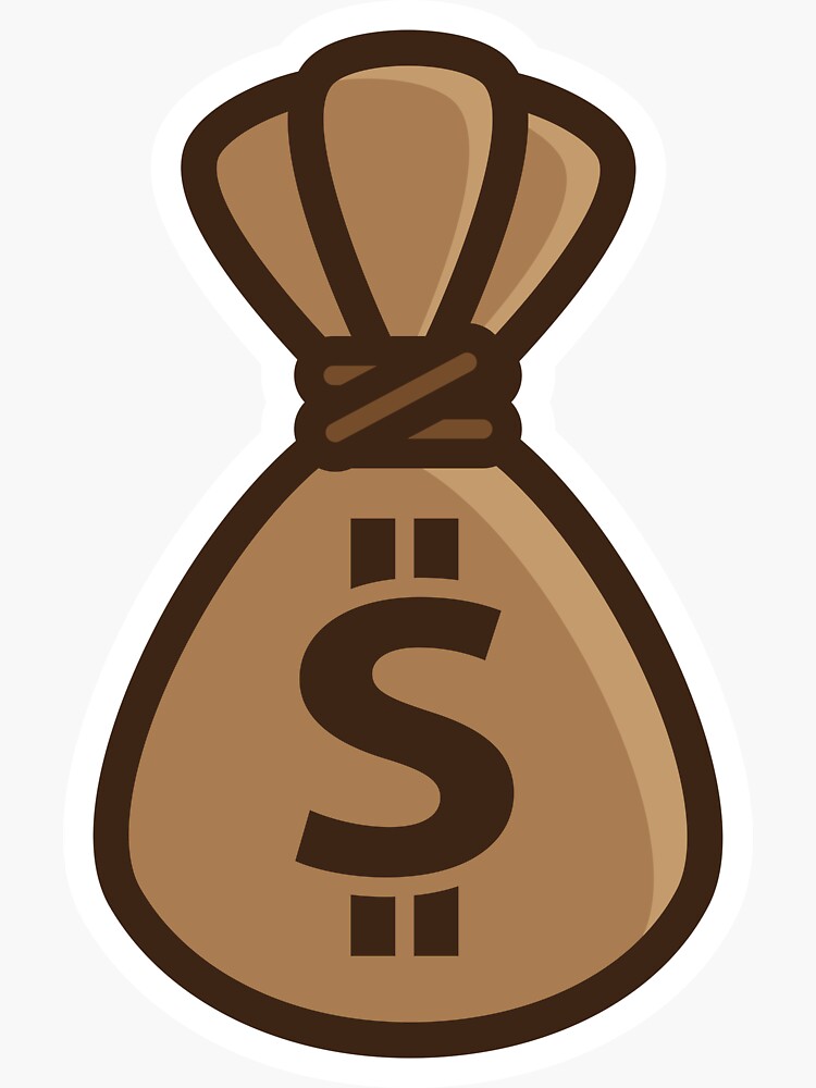 Money Bag Emoji Sticker for Sale by KHavens