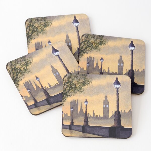 Item preview, A Misty London - After Yet More Rain designed and sold by William Holkham.