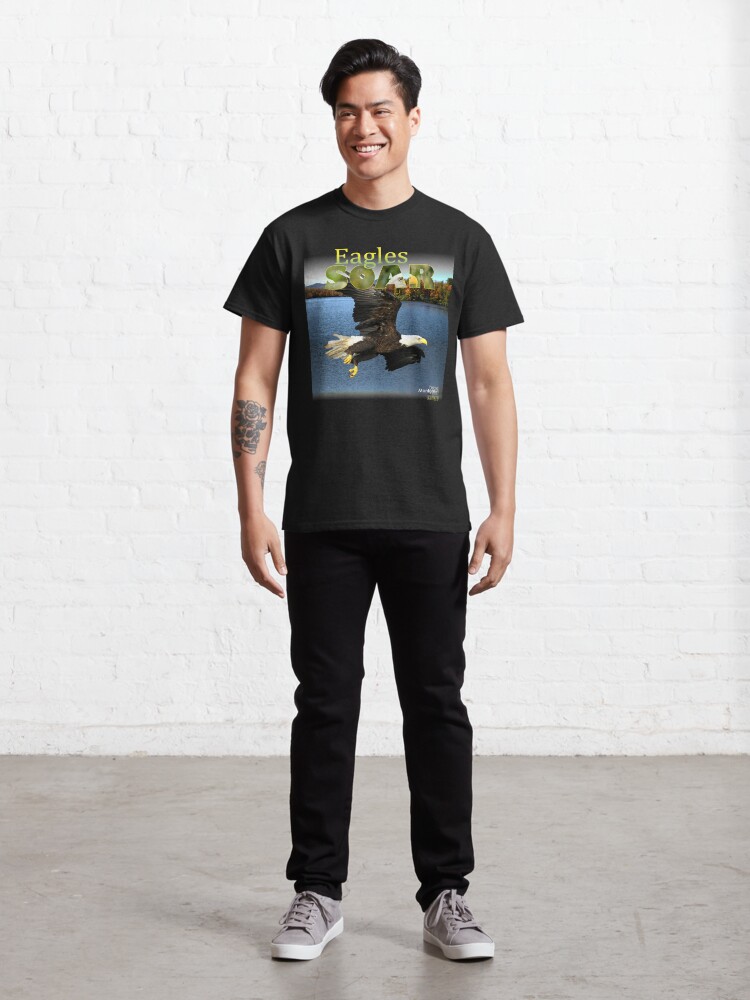 Alternate view of Eagles Soar by Debra Montgomery Classic T-Shirt
