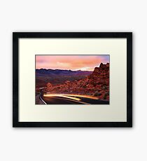 Photon Racing Framed Print