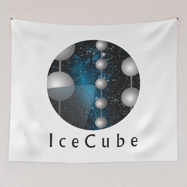 Item preview, IceCube Neutrino Observatory Logo designed and sold by Nikki SpaceStuffPlus.
