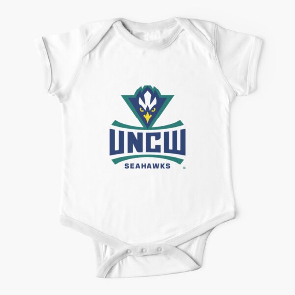UNCW Seahawks NCAA Women's Sweat PPNCW010 Short Sleeve Baby One-Piece