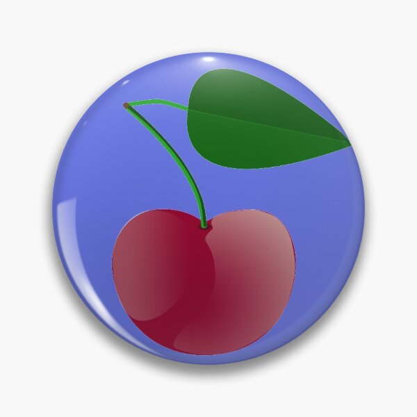 Item preview, Cherry, berry with a leaf, red and juicy. designed and sold by Svetaslavna.