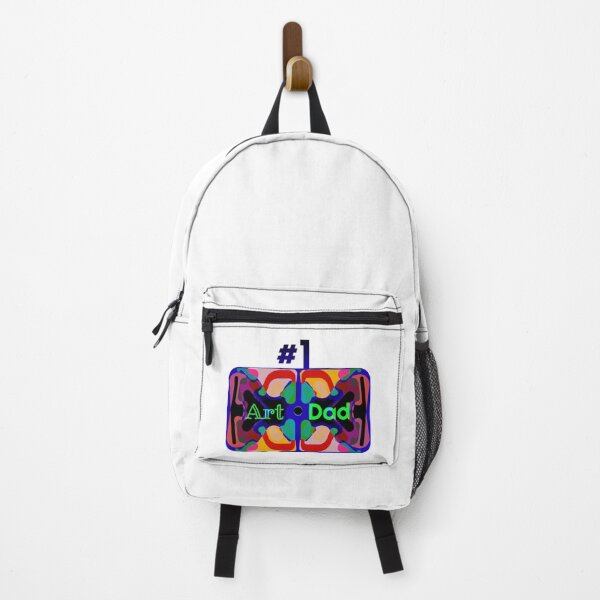 Item preview, Number 1 Art Dad- Cool Dad Gift Design (white) designed and sold by Davey's Designs.