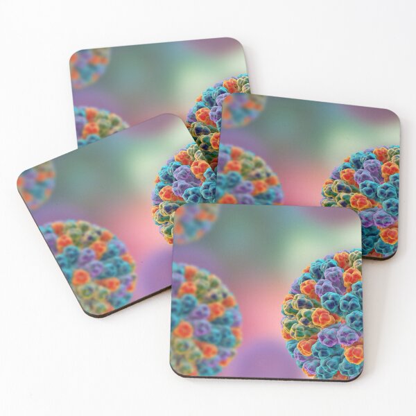 Item preview, ROTAVIRUS PARTICLE MICROSCOPIC VIRUS Image PHOTO...Micro designed and sold by Hippiesole.