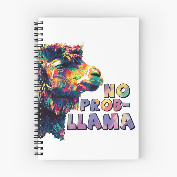 Item preview, Funny LLama No ProbLlama designed and sold by Give Me that Pencil.