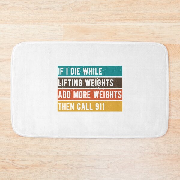 Item preview, Weight Lifting if i die while lifting weights , fitness lover,gym,fitness gym,fitness,weight lifting weightlifting designed and sold by CodingForTech.