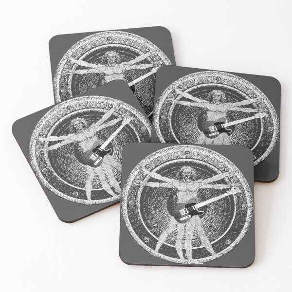 Item preview, Da Vinci Vitruvian Man with Guitar designed and sold by Wanderlust77.