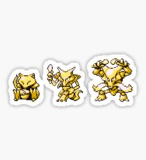 Abra evolutions Sticker