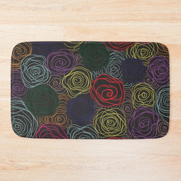 Item preview, Rosettes on Black designed and sold by marindigo.