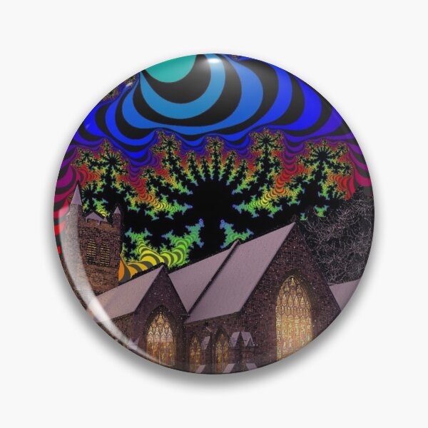 Item preview, Fractal Sky Church ! designed and sold by ACIDTRIP32.