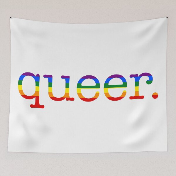 Item preview, queer.  - rainbow version designed and sold by AceLlama.