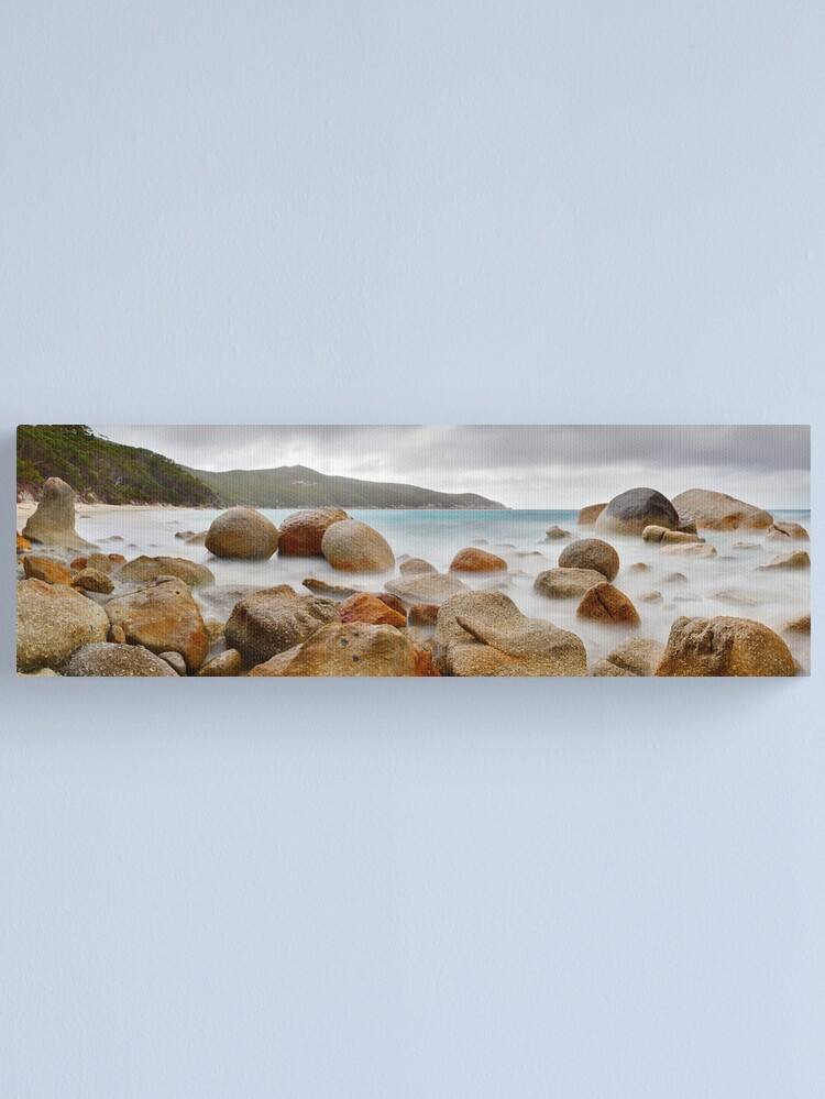 Thumbnail 1 of 3, Canvas Print, Waterloo Bay Rocks, Wilsons Promontory, Victoria, Australia designed and sold by Chockstone.
