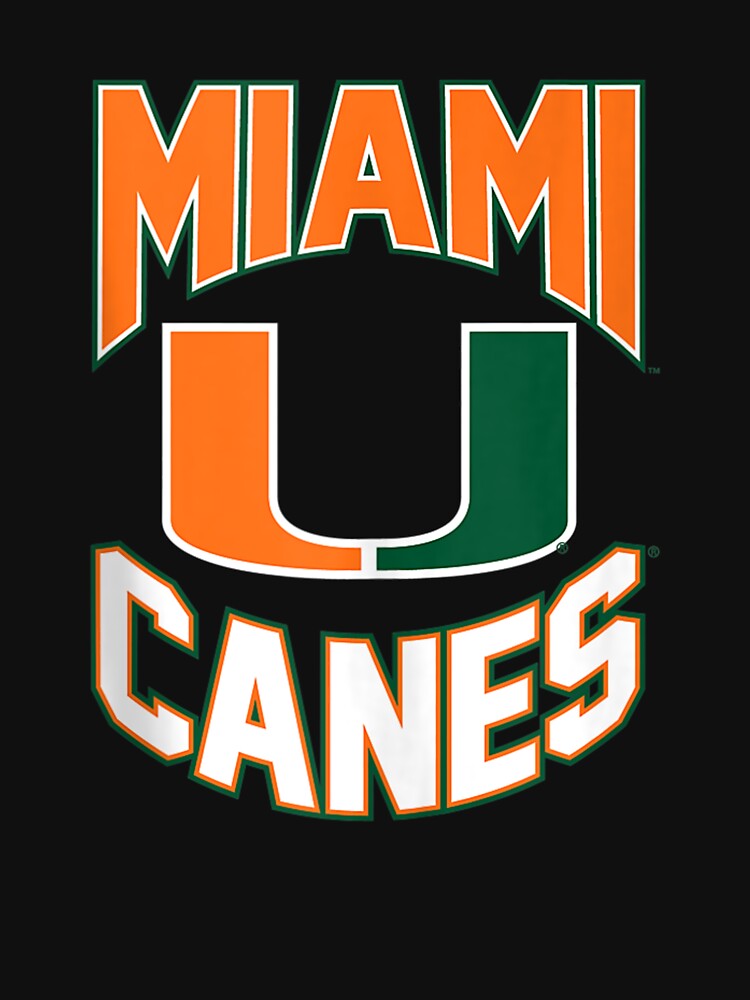 "University of Miami Hurricanes Canes NCAA UOFM1007" Tshirt by