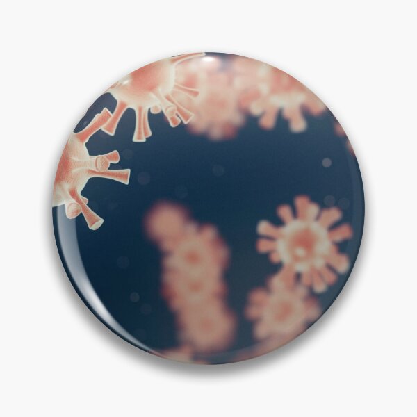 Item preview, VIRUS PARTICLE BURSTS MICROSCOPE Image PHOTO...Micro designed and sold by Hippiesole.