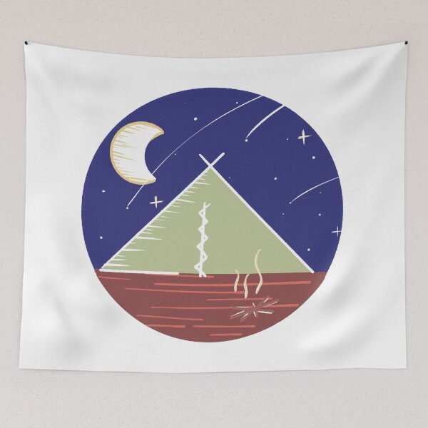 Item preview, Camping Under the Stars / Nature Camping Trip designed and sold by Nathalie Aynié.