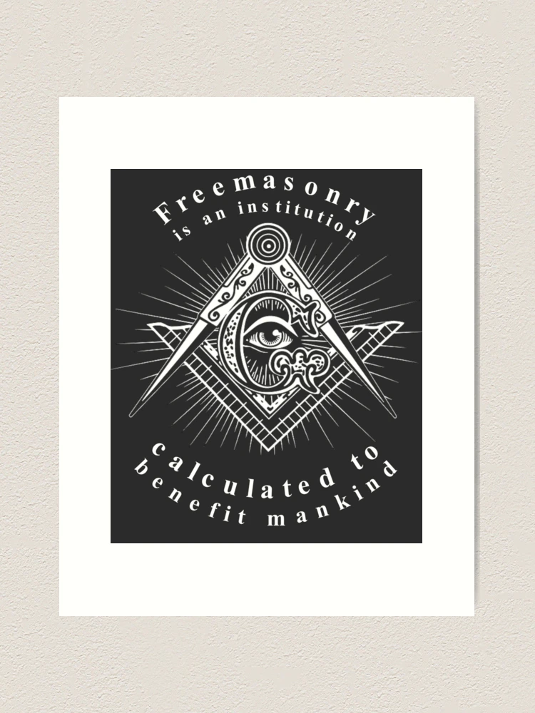 Freemason Logo Masonic Lodge 2B1 Ask1 Square & Compass Mason