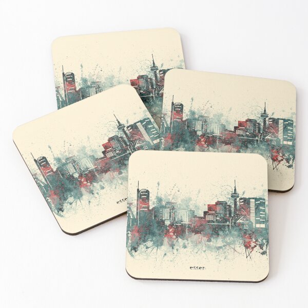 Item preview, essen skyline designed and sold by BekimART2.