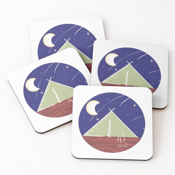 Item preview, Camping Under the Stars / Nature Camping Trip designed and sold by Nathalie Aynié.