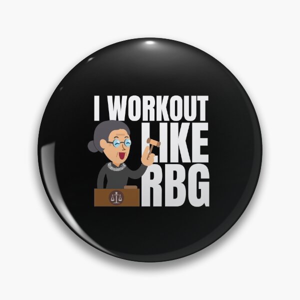 Item preview, RBG Workout: Notorious Supreme Court Justice Ruth Bader Ginsburg designed and sold by friendlyspoon.