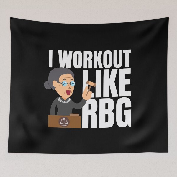 Item preview, RBG Workout: Notorious Supreme Court Justice Ruth Bader Ginsburg designed and sold by friendlyspoon.