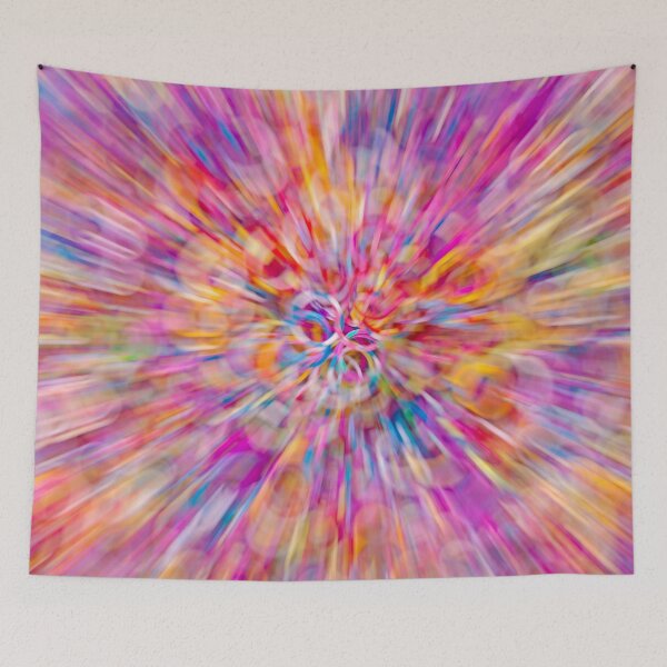 Item preview, Bright Colorful Deep Zoom Motion Blur designed and sold by UrTops.